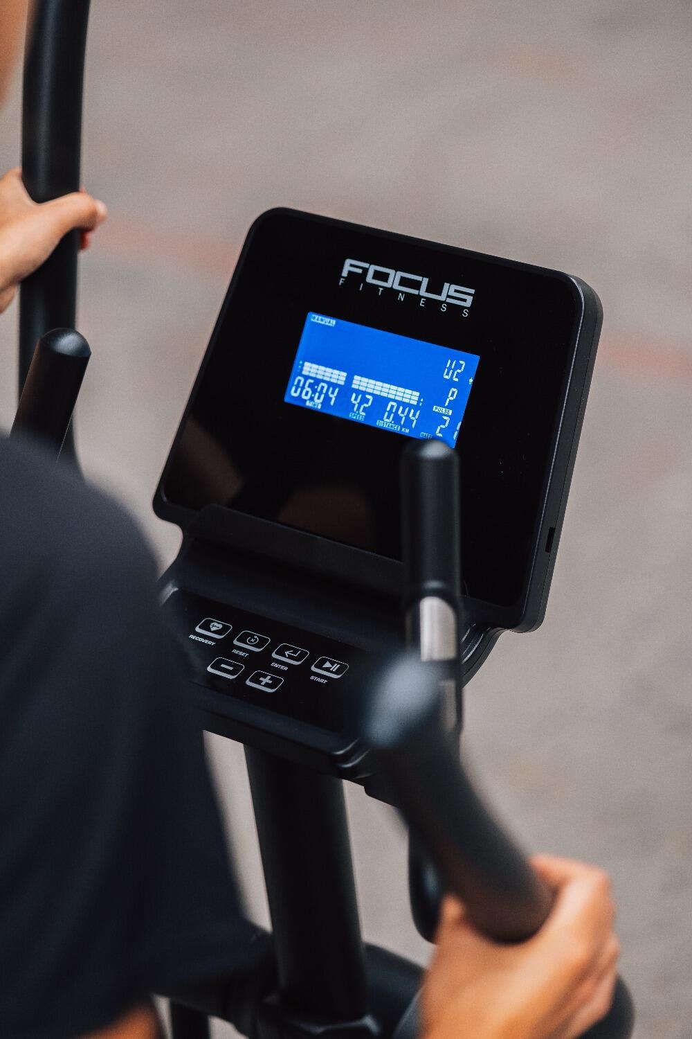 Fox 5 iPlus - Crosstrainer - Bluetooth - Hartslagsensoren - 16 Weestandniveaus 7/7
