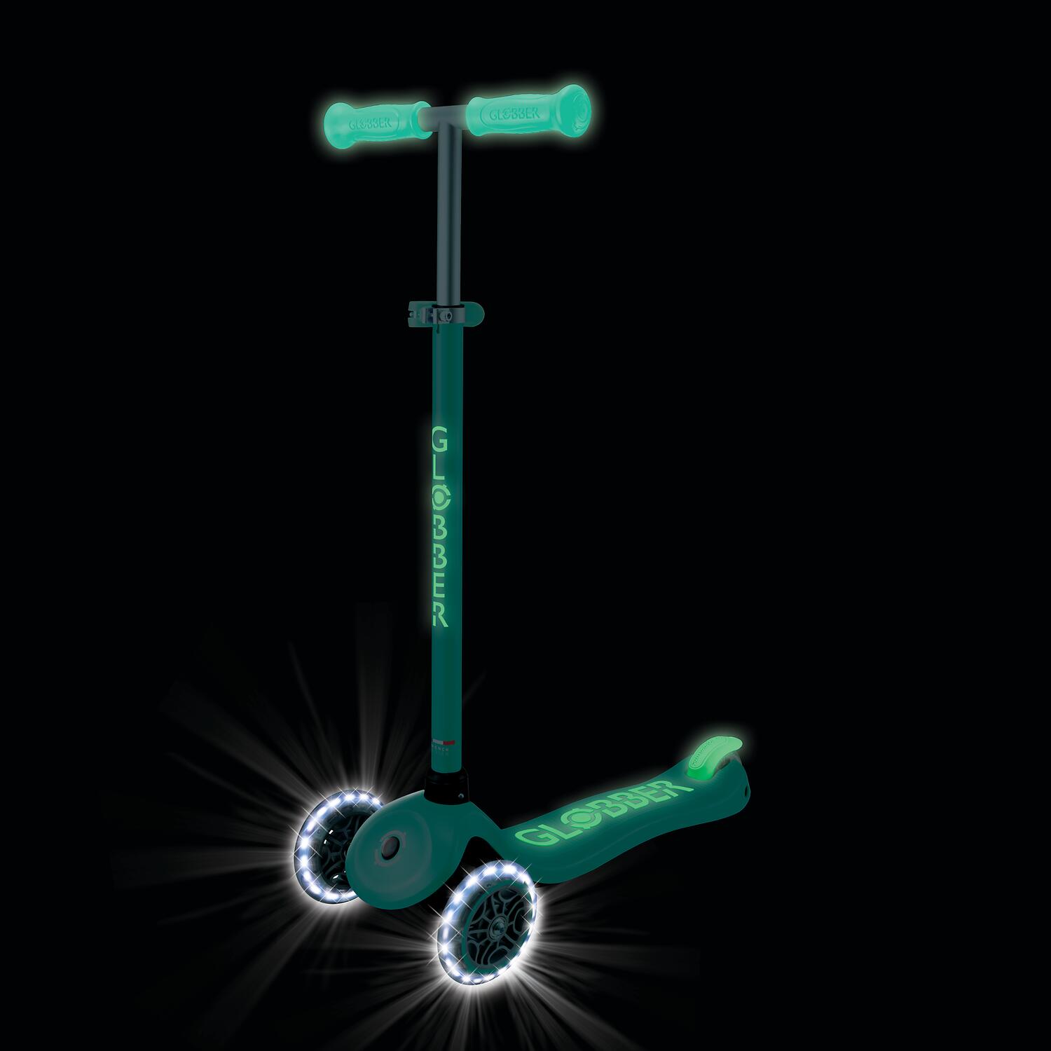 Trottinette 3 roues PRIMO PLUS GLOW LIGHTS - Vert Menthe 14/14