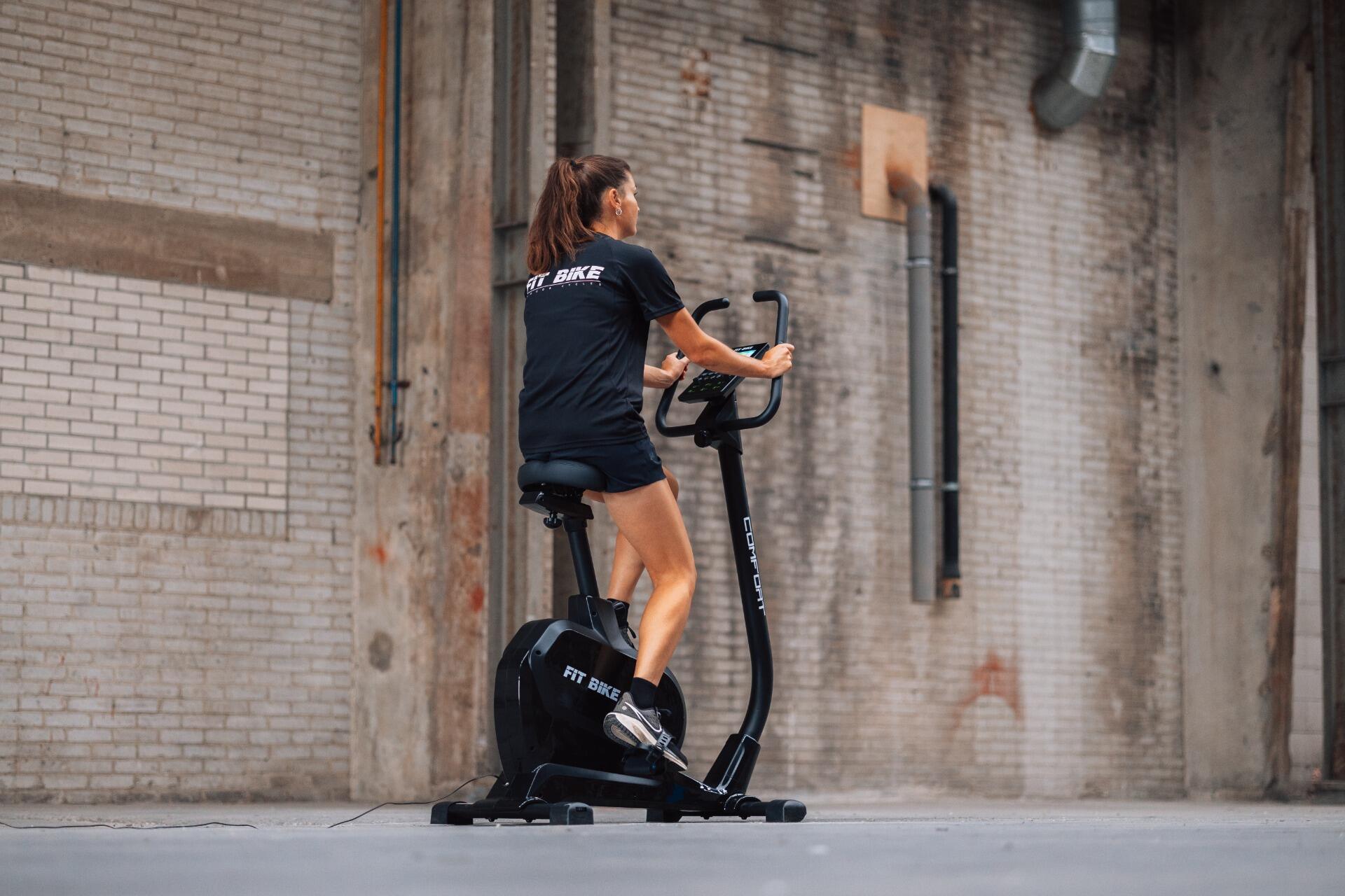 Comfort Bike - Hometrainer - Hartslagsensoren - Lage instap - Breed zadel 6/7