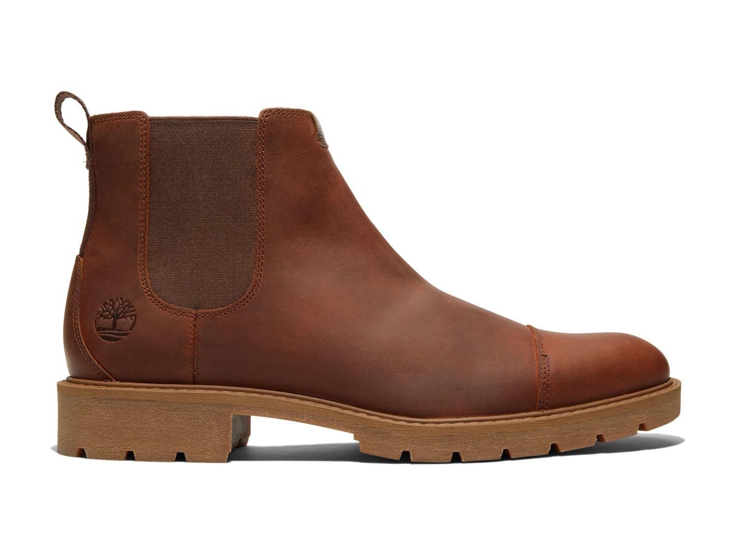 Timberland Elmhurst Herren Chelsea Boots Stiefelette TB 0A29N5F131 Braun 6/7
