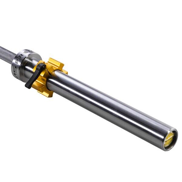 Poignée olympique 2200 mm GO1100 + LOCK JAW ZG1500 GOLDEN HMS Premium 7/7