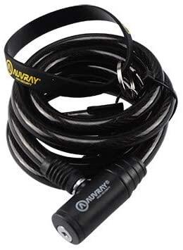 Lucchetto a spirale per bicicletta con chiave per le società di noleggio in bust