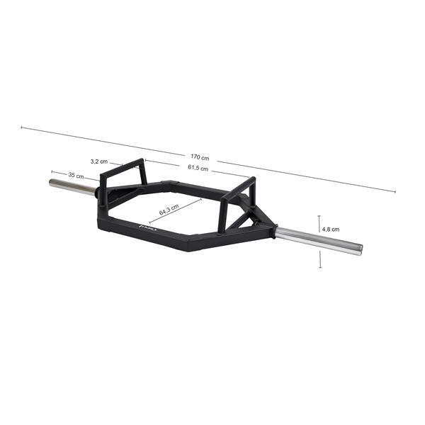 Barre Hexagonale Olympique - 28 kg 6/7