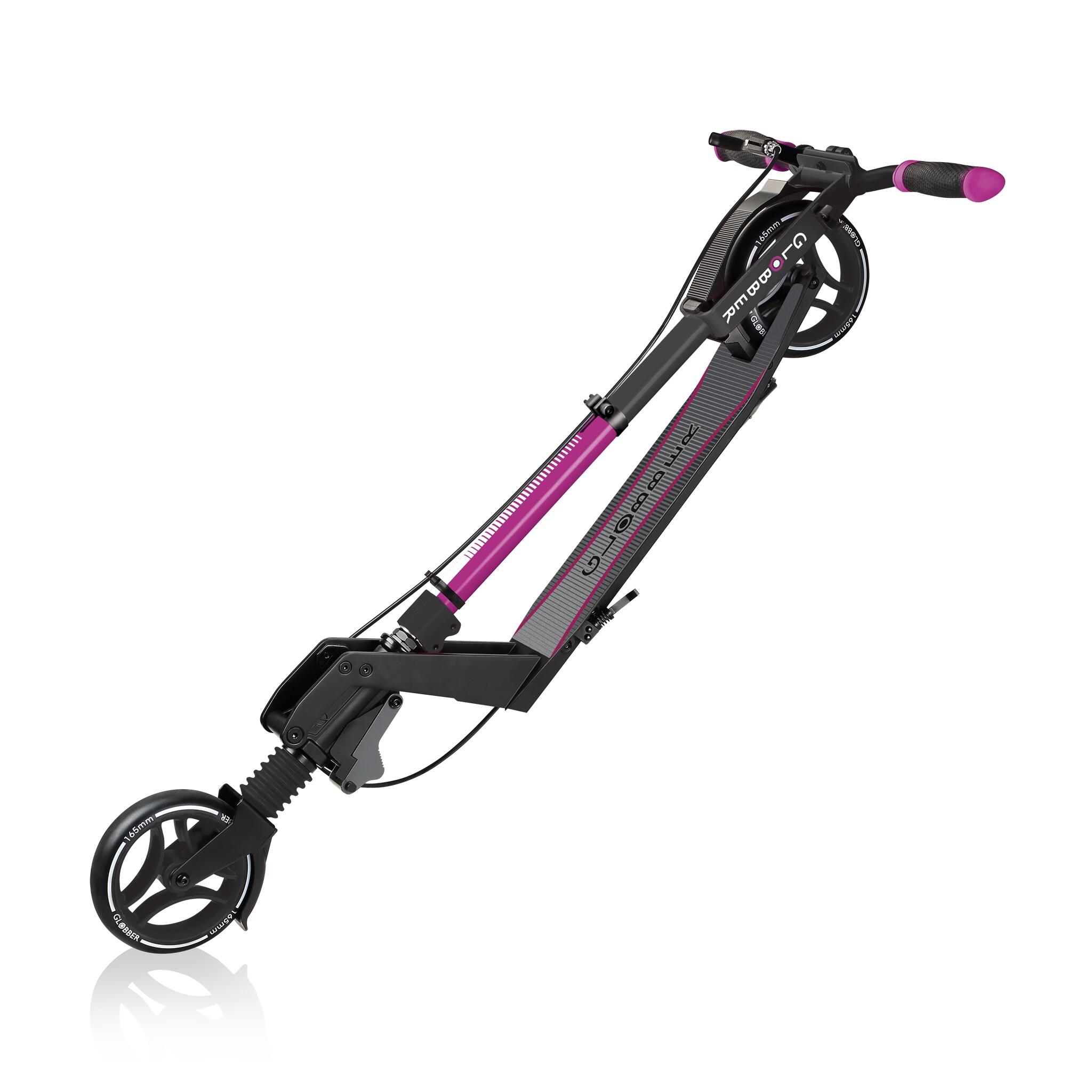 Trottinette ONE K 165 DELUXE pliable - Rubis 2/5
