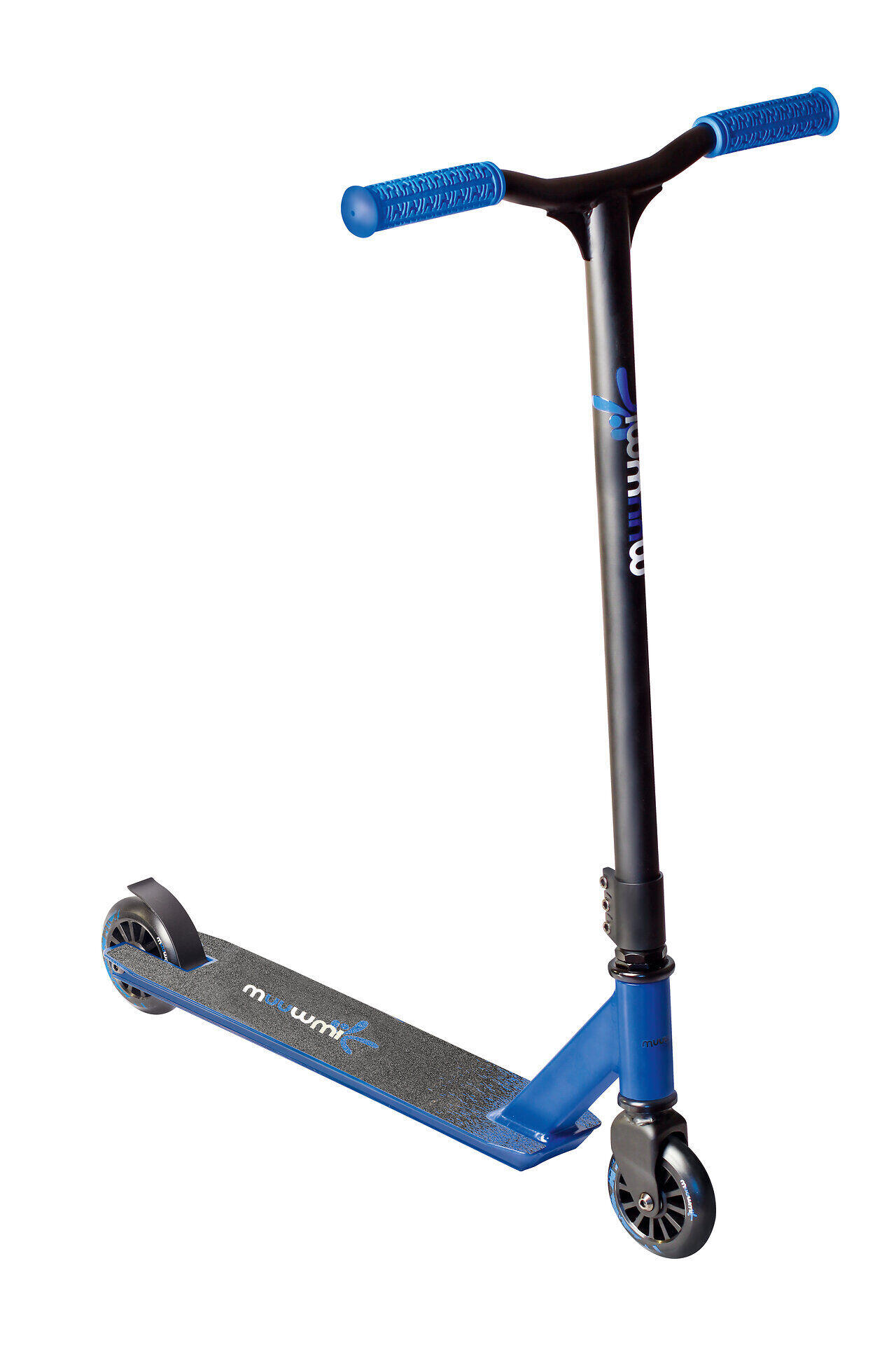 muuwmi Stuntscooter 100 mm schwarz-blau 6/7