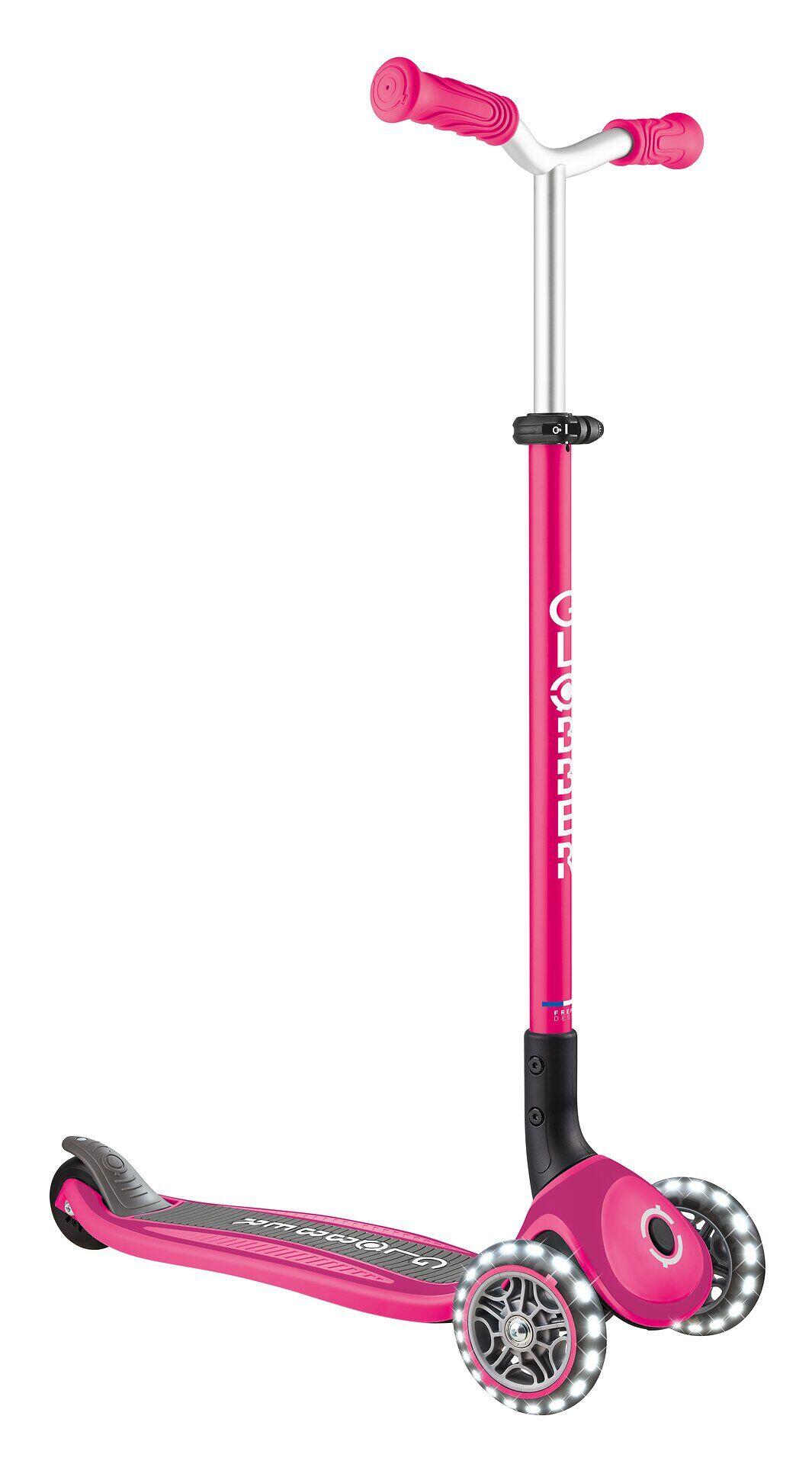 GLOBBER MASTER LIGHTS fuchsia pink, mit Leuchtrollen 8/15