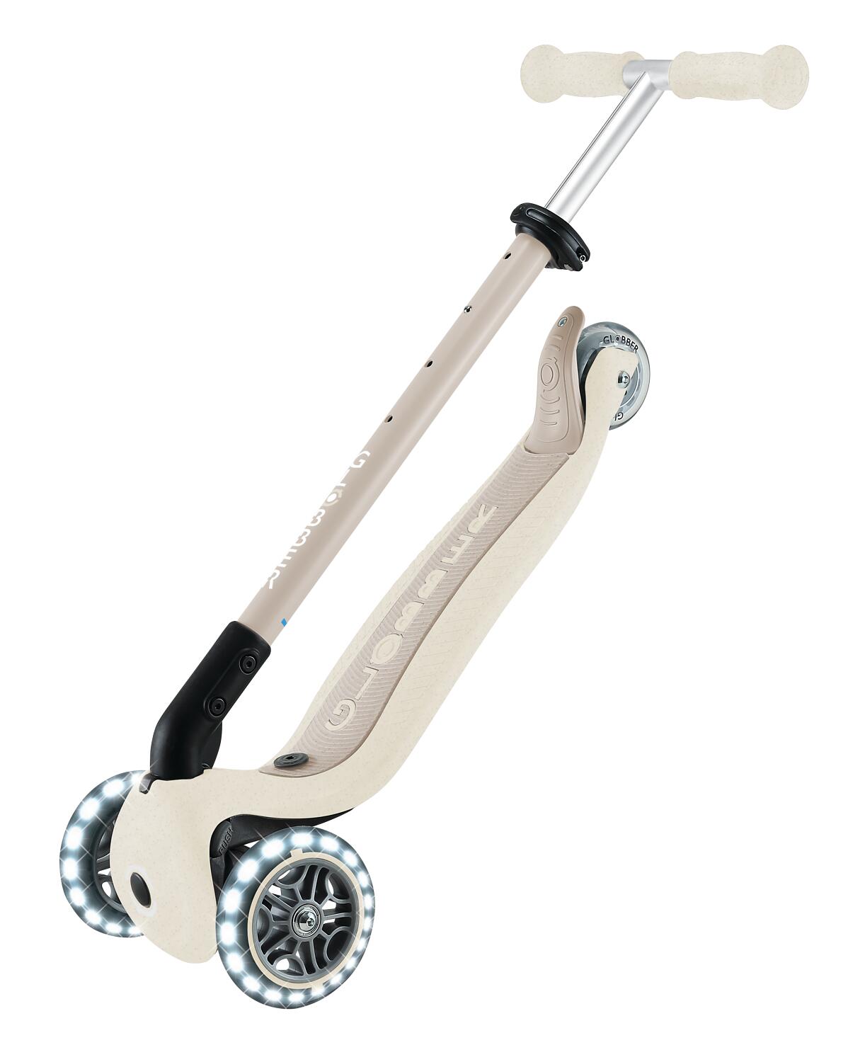 Globber Go Up Active Lights Eco Coconut 6/7