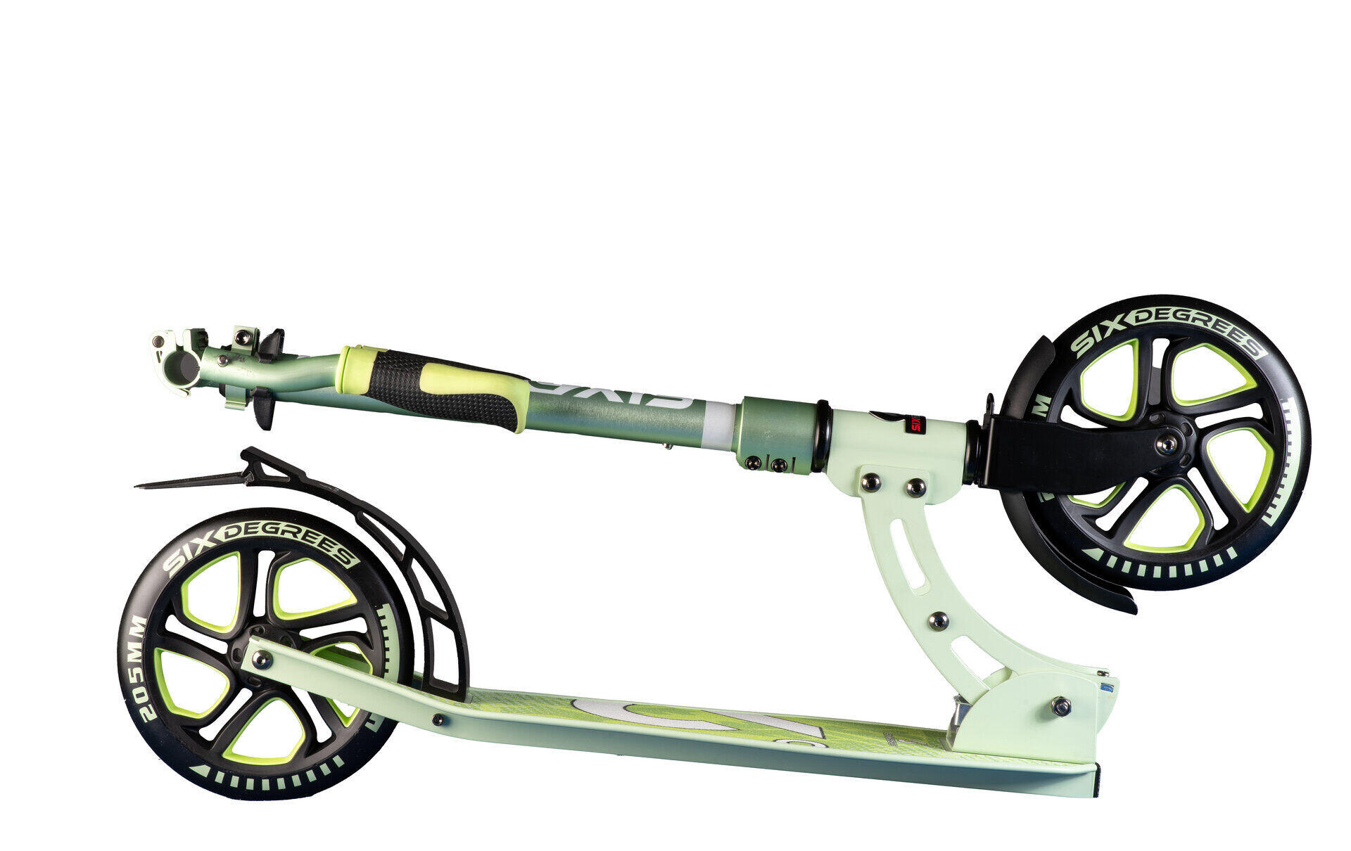 SIX DEGREES Aluminium Scooter 205 mm lime dream 9/14