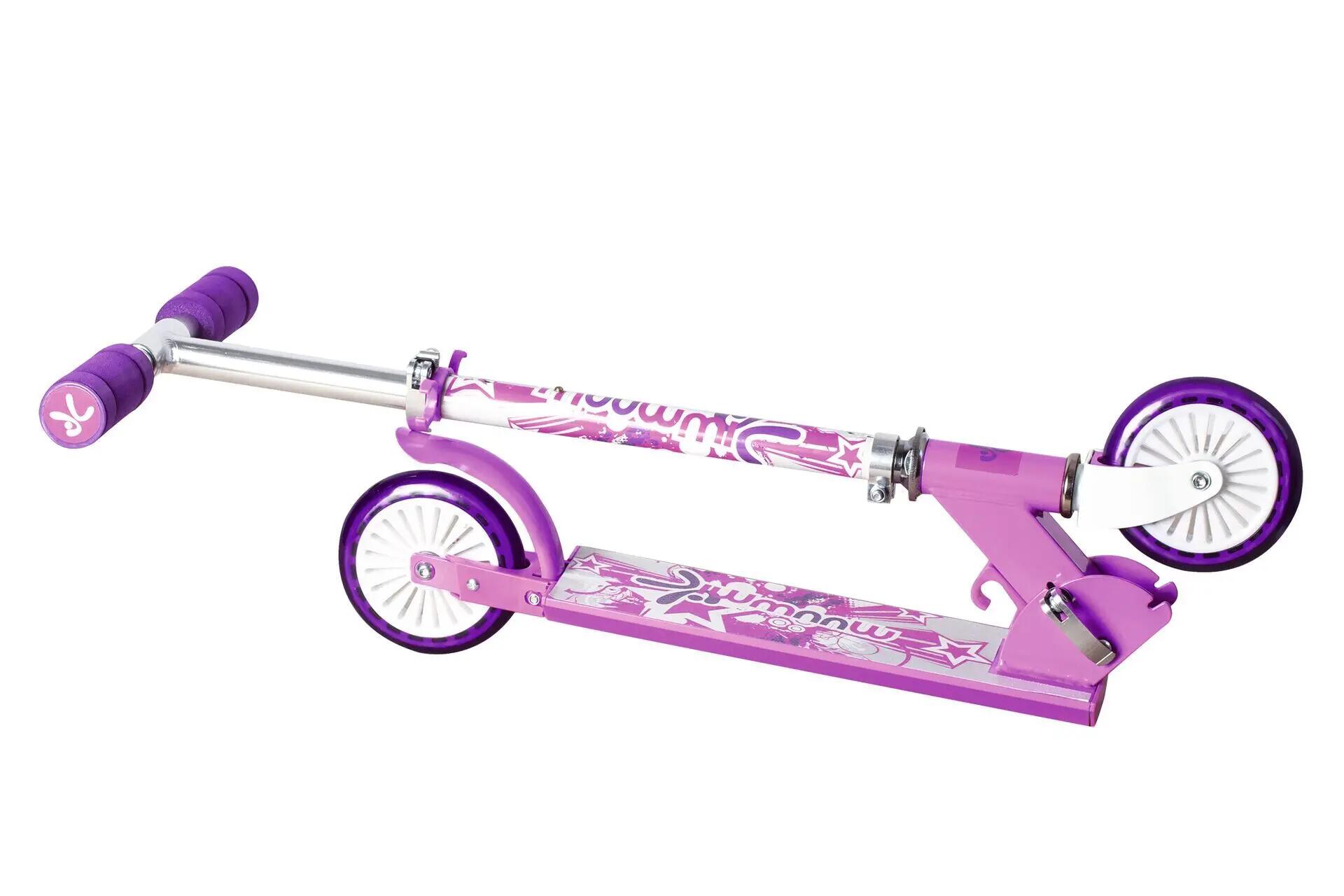 muuwmi Kinderscooter 120 mm pink 2/13