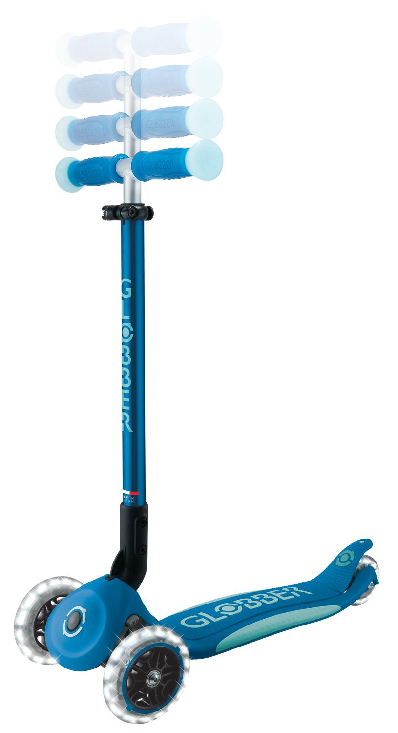 GLOBBER ELITE GLOW LIGHTS petrol, mit Leuchtrollen und Glow-Effekt 2/7
