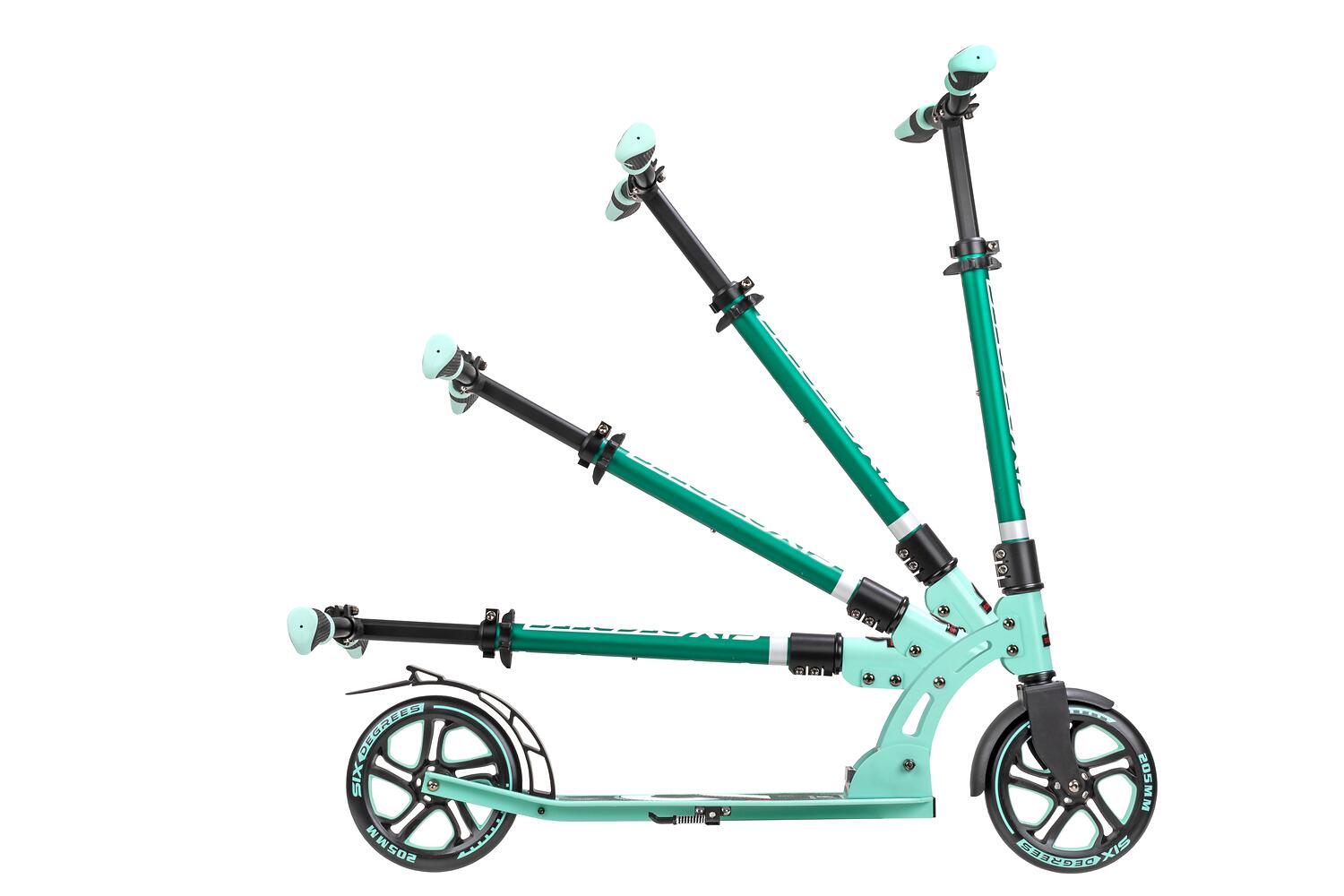 SIX DEGREES Aluminium Scooter 205 mm mint 8/10
