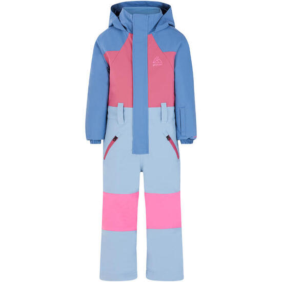 Kombinezon narciarska/snowboardowy z kapturem zapinany na zamek dziecięcy