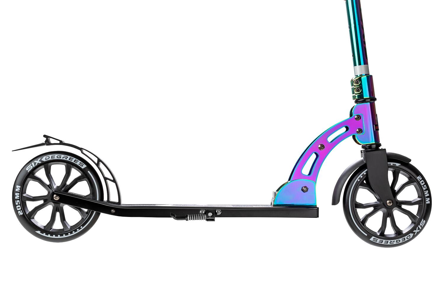SIX DEGREES Aluminium Scooter 205 mm neochrome Special-Edition 3/7
