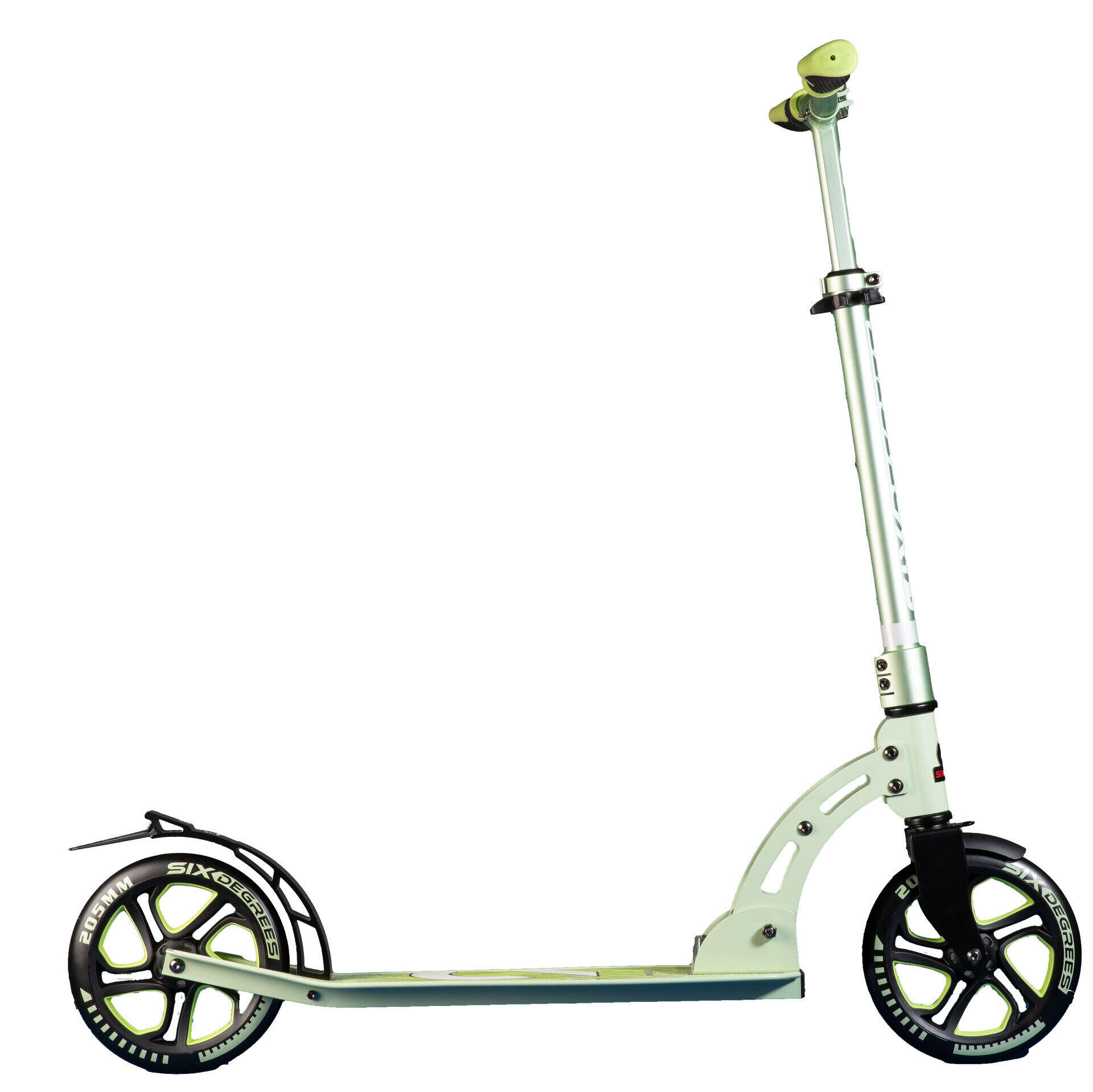 SIX DEGREES Aluminium Scooter 205 mm lime dream 10/14