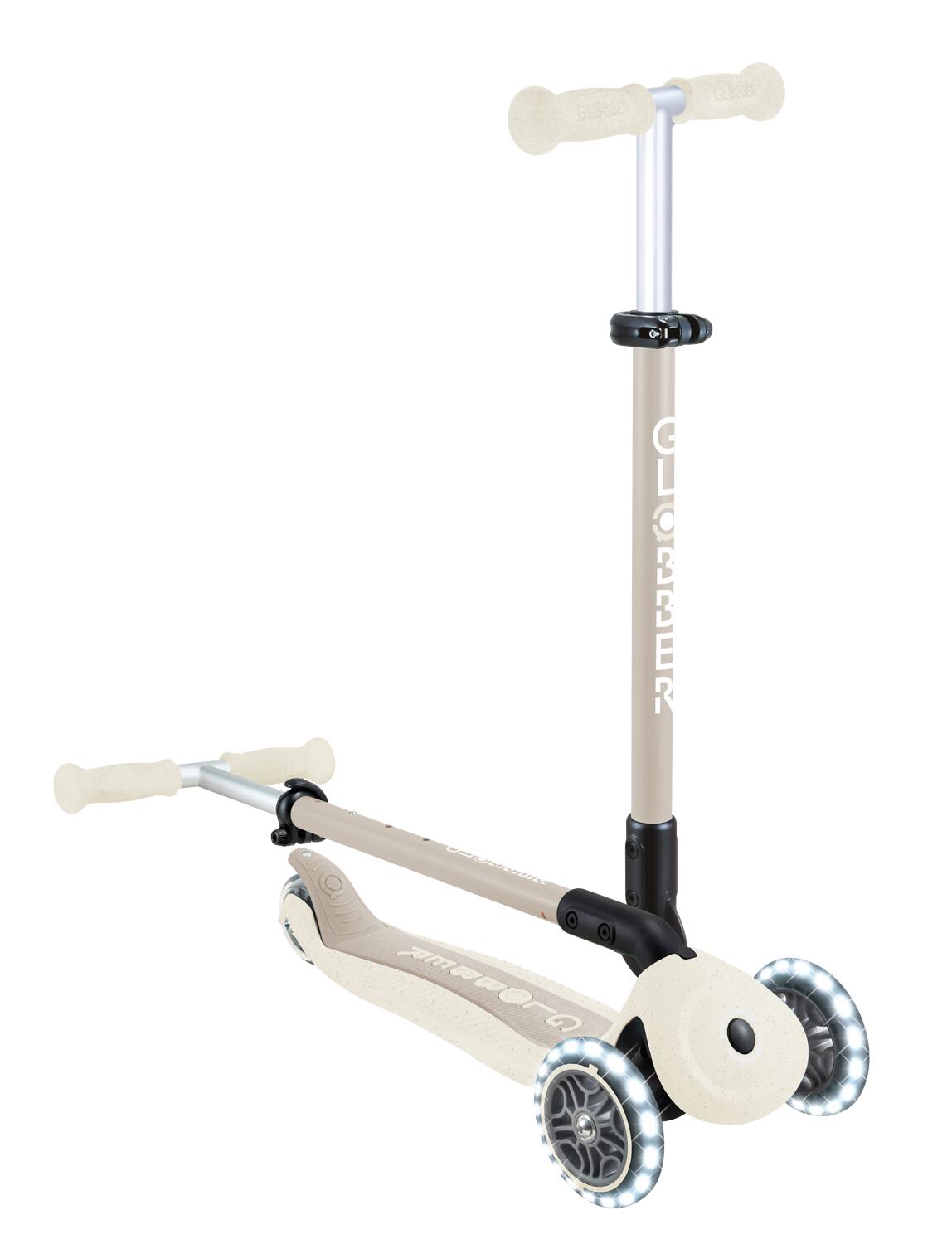 Globber Go Up Active Lights Eco Coconut 5/7