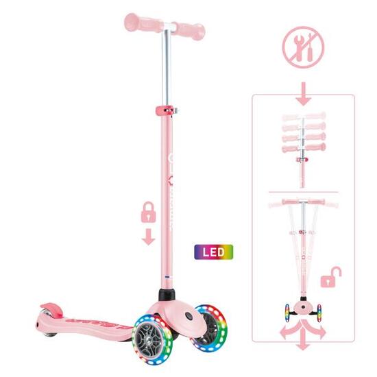 Trottinette pour enfants PRIMO PLUS LIGHTS