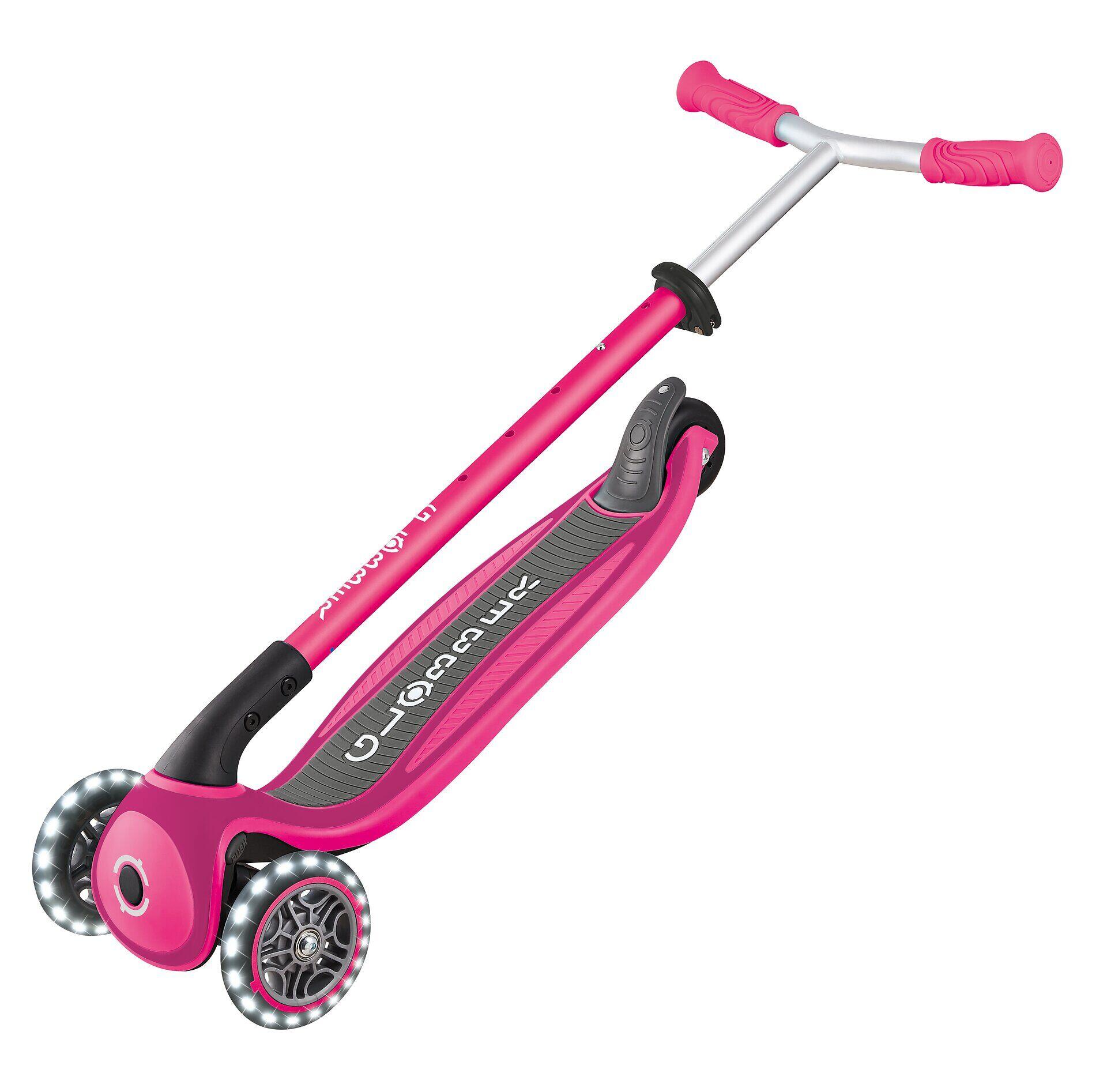 GLOBBER MASTER LIGHTS fuchsia pink, mit Leuchtrollen 5/8