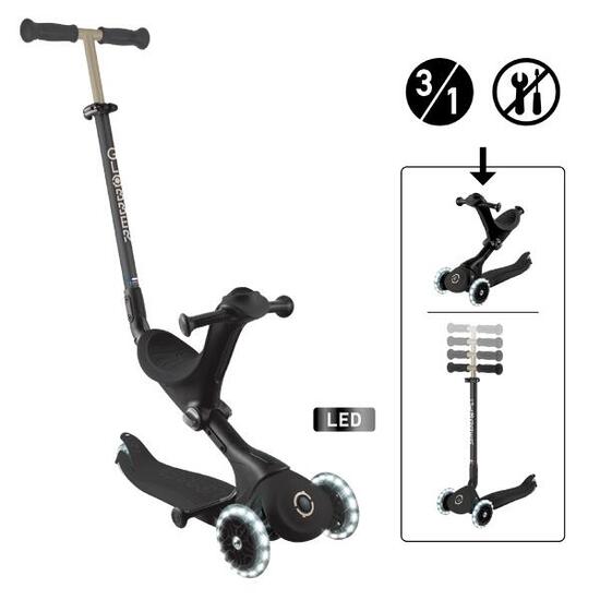 Trottinette pour enfants GO-UP DELUXE LIGHTS