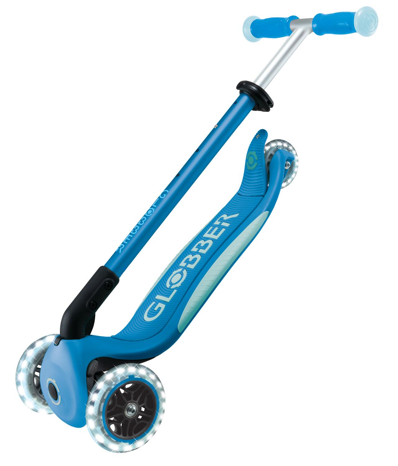 GLOBBER ELITE GLOW LIGHTS petrol, mit Leuchtrollen und Glow-Effekt 3/7