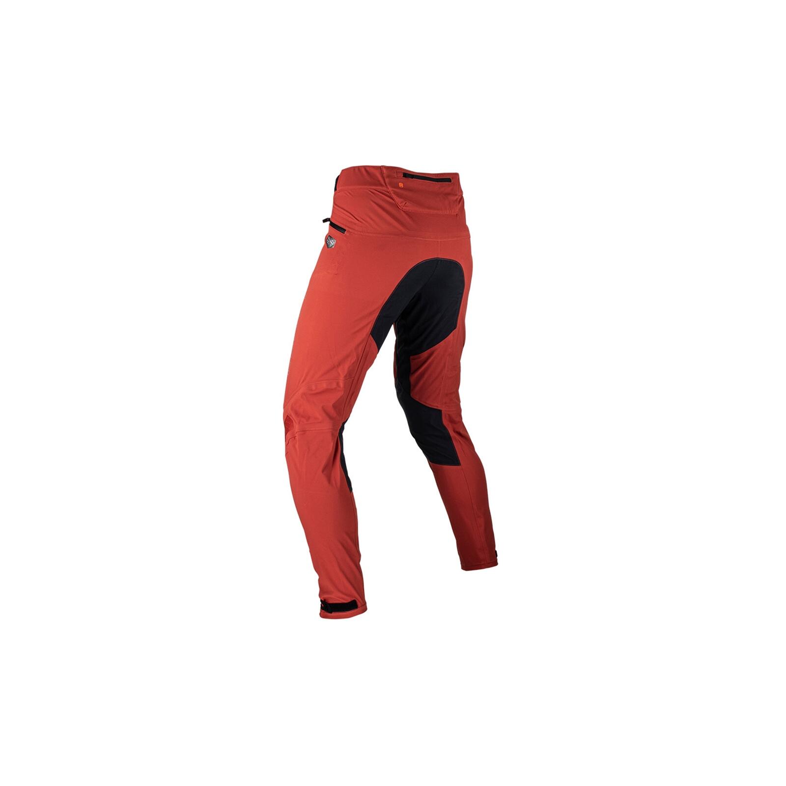 HydraDri 5.0 waterdichte en ademende lange MTB-broek Rood Heren 2/6