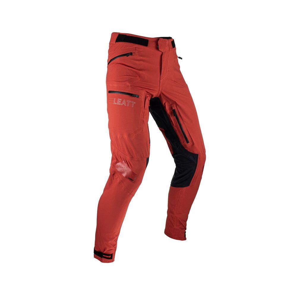 HydraDri 5.0 waterdichte en ademende lange MTB-broek Rood Heren 4/6
