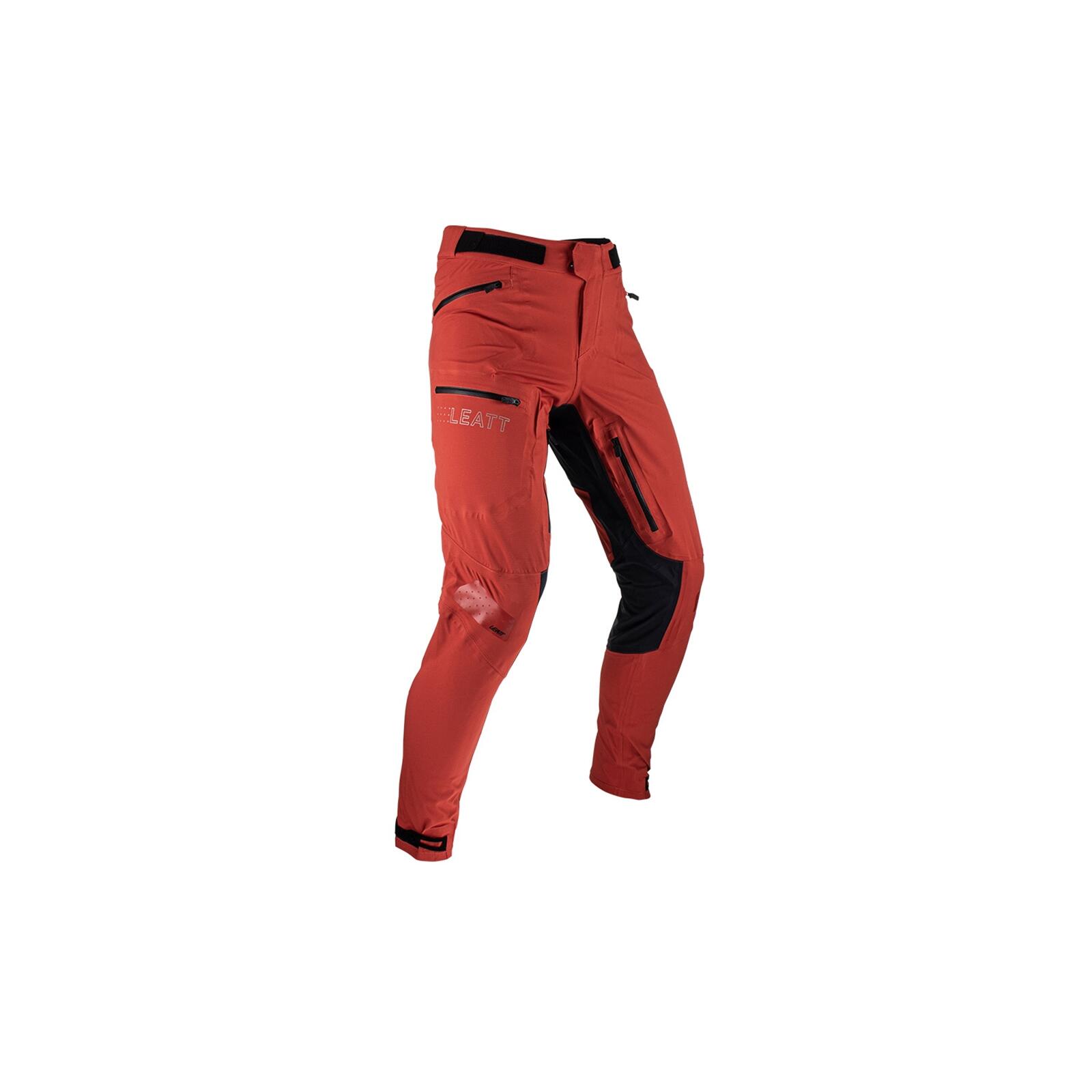 Leatt - Pantalon Vtt Long Imperméable Et Respirant Hydradri 5.0 Rouge Homme - Pantalons - Noir|rouge - Decathlon