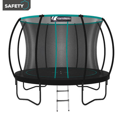 Trampolin SPRING 305cm mit Leiter und Sicherheitsnetz