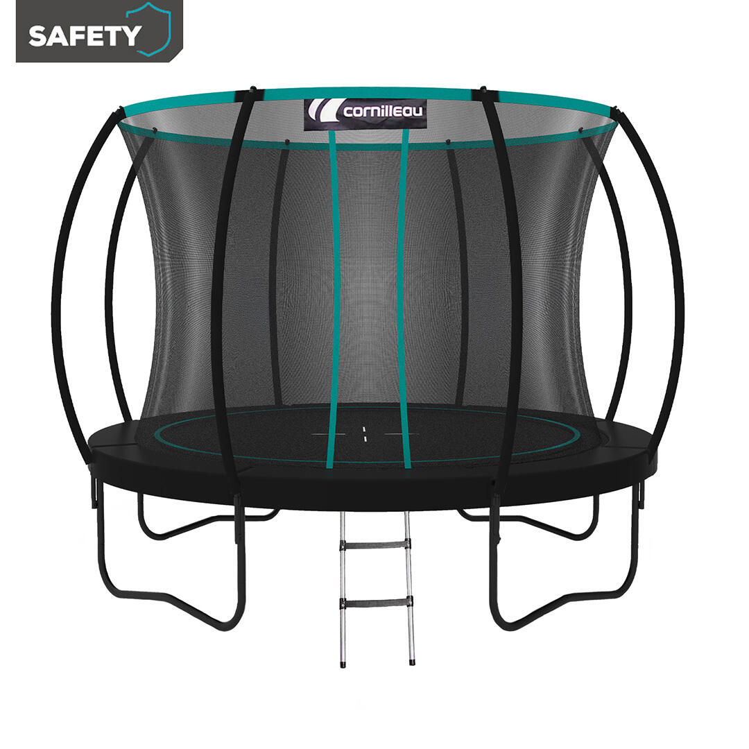 Cornilleau - Trampoline Spring 305cm - Cornilleau - Trampoline - Bleu|noir - Taille Unique - Decathlon