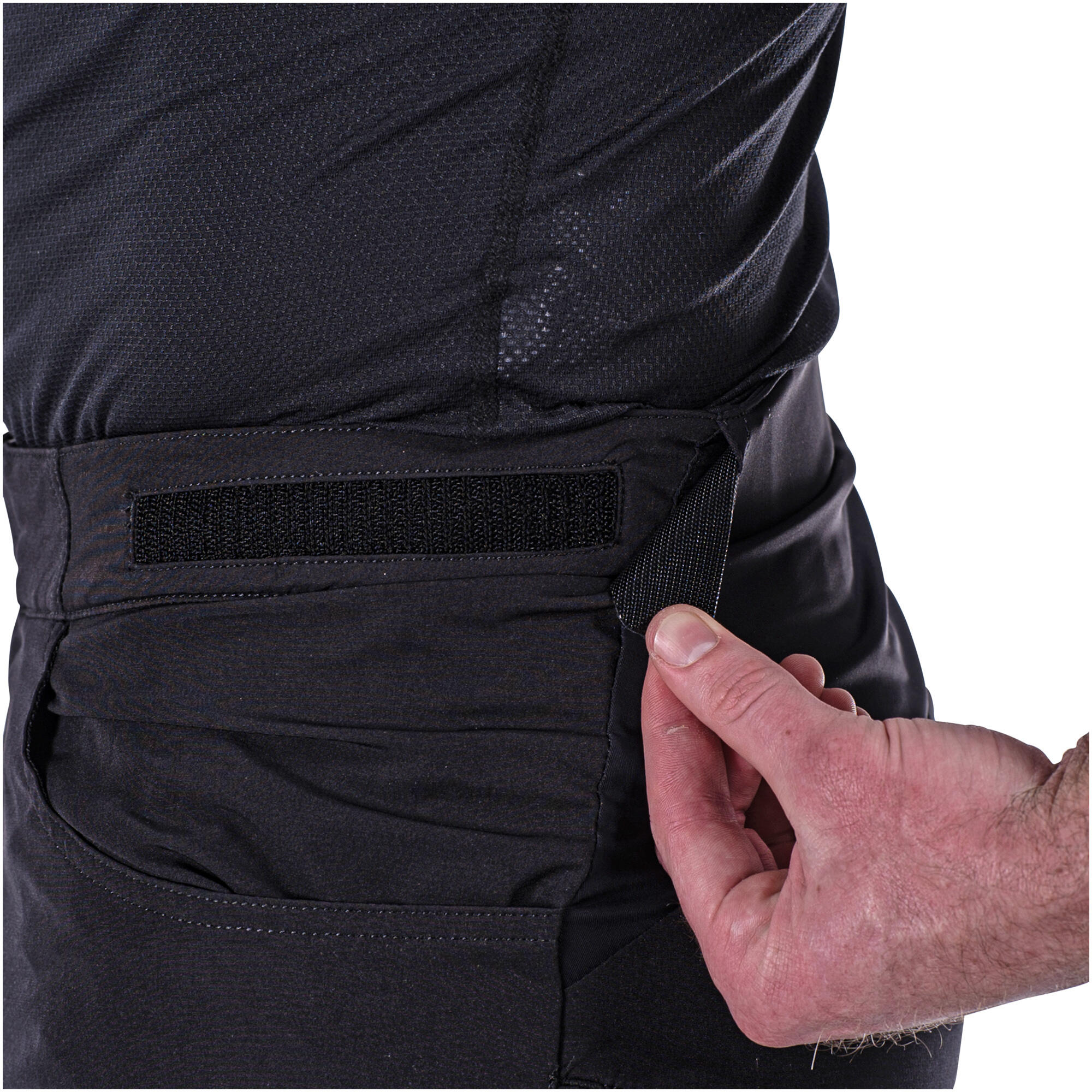 Pantaloncini Ciclismo Uomo MTB 2.0 Trail Nero 5/7