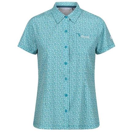 T-shirts femme Chemise REGATTA W Travel Packaway-Bleu-38 FR