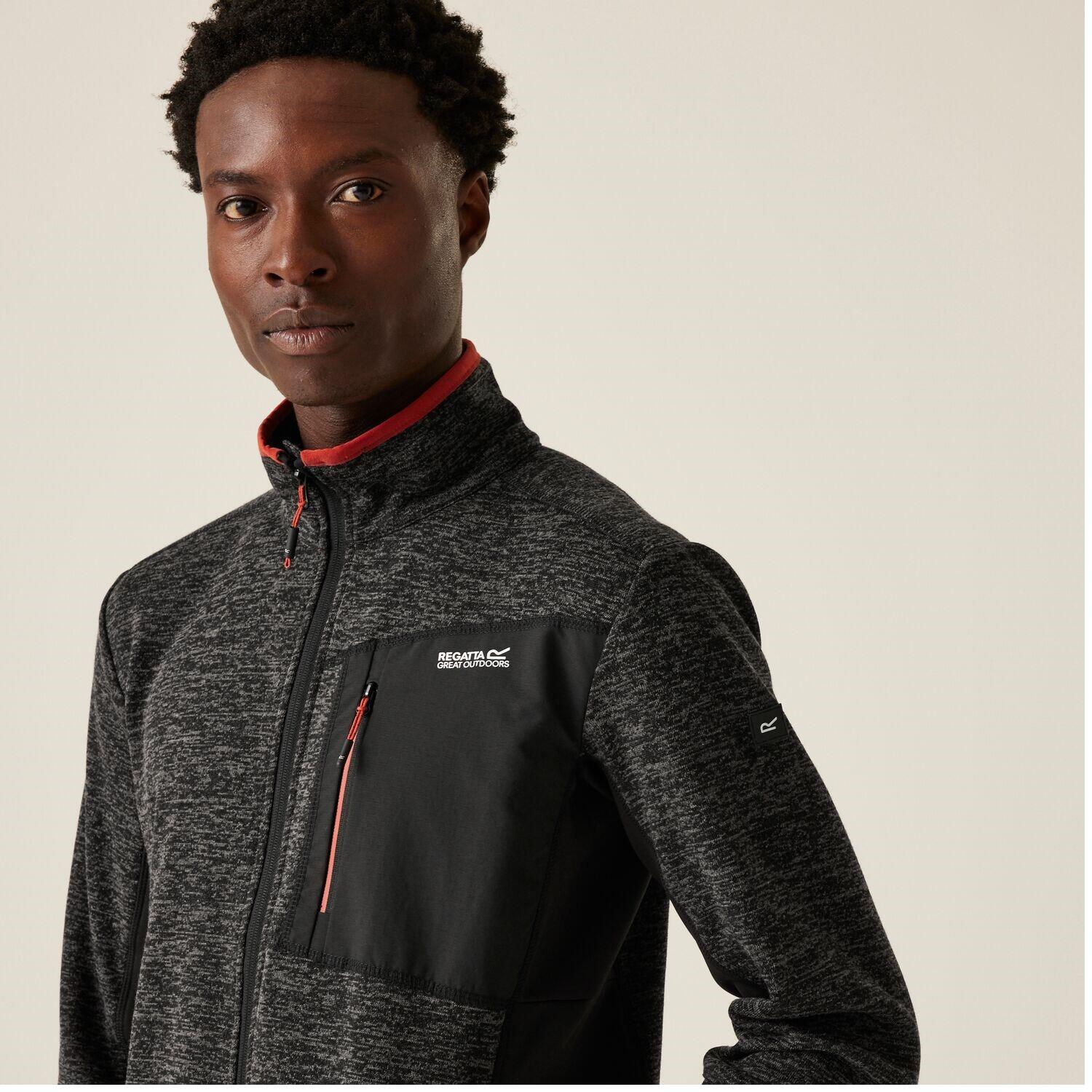 Regatta Baslinn Strickfleecejacke Herren 4/6