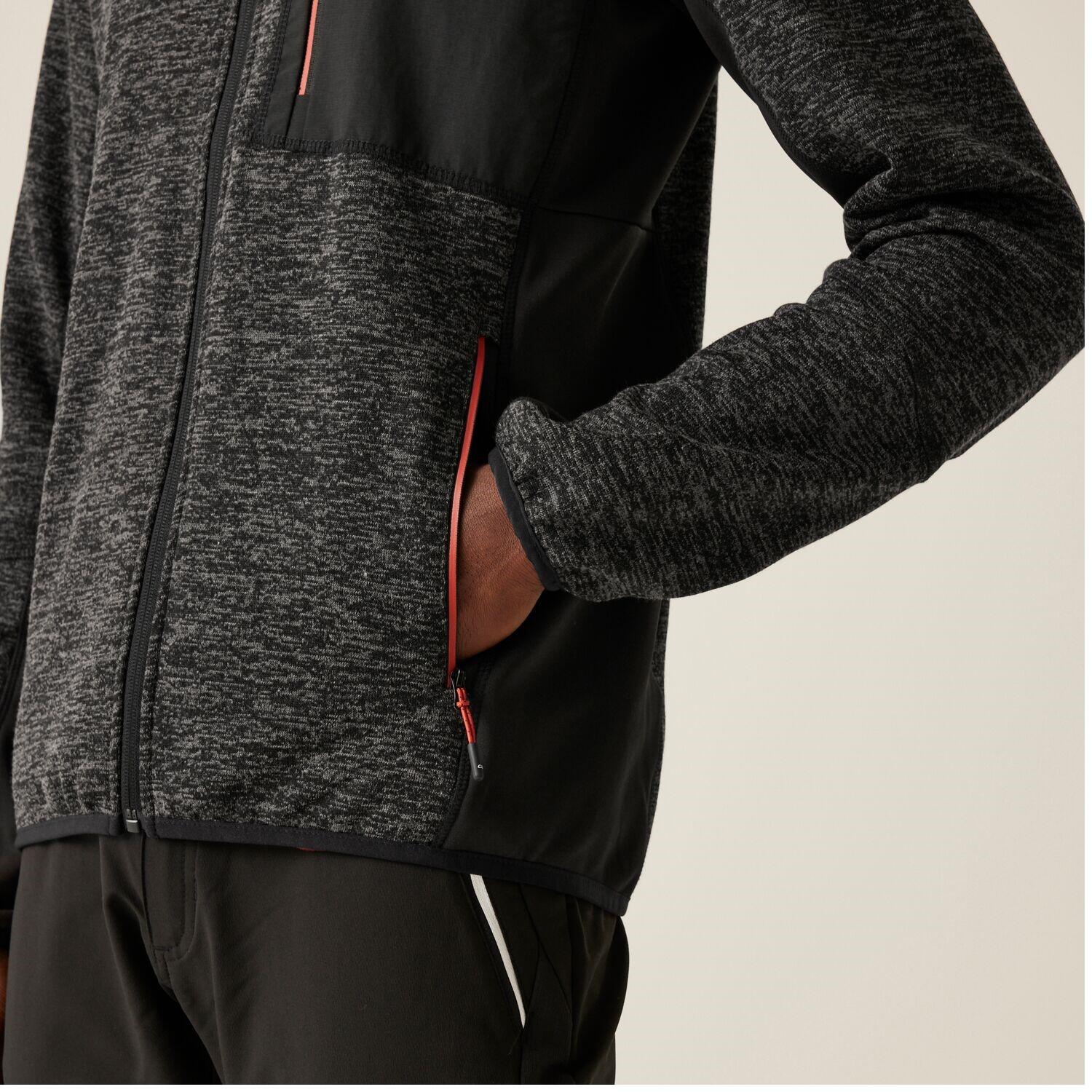 Regatta Baslinn Strickfleecejacke Herren 3/6