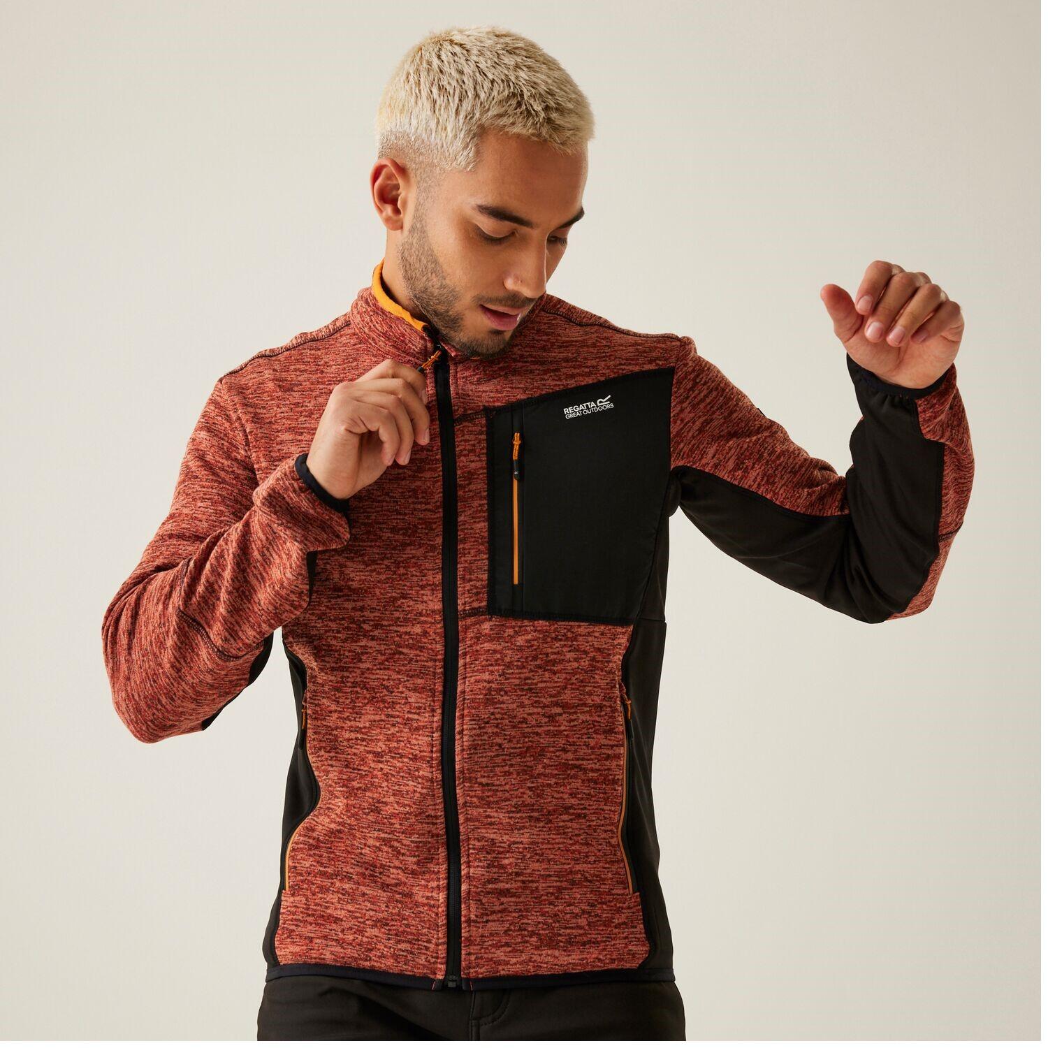 Regatta Baslinn Strickfleecejacke Herren 4/4