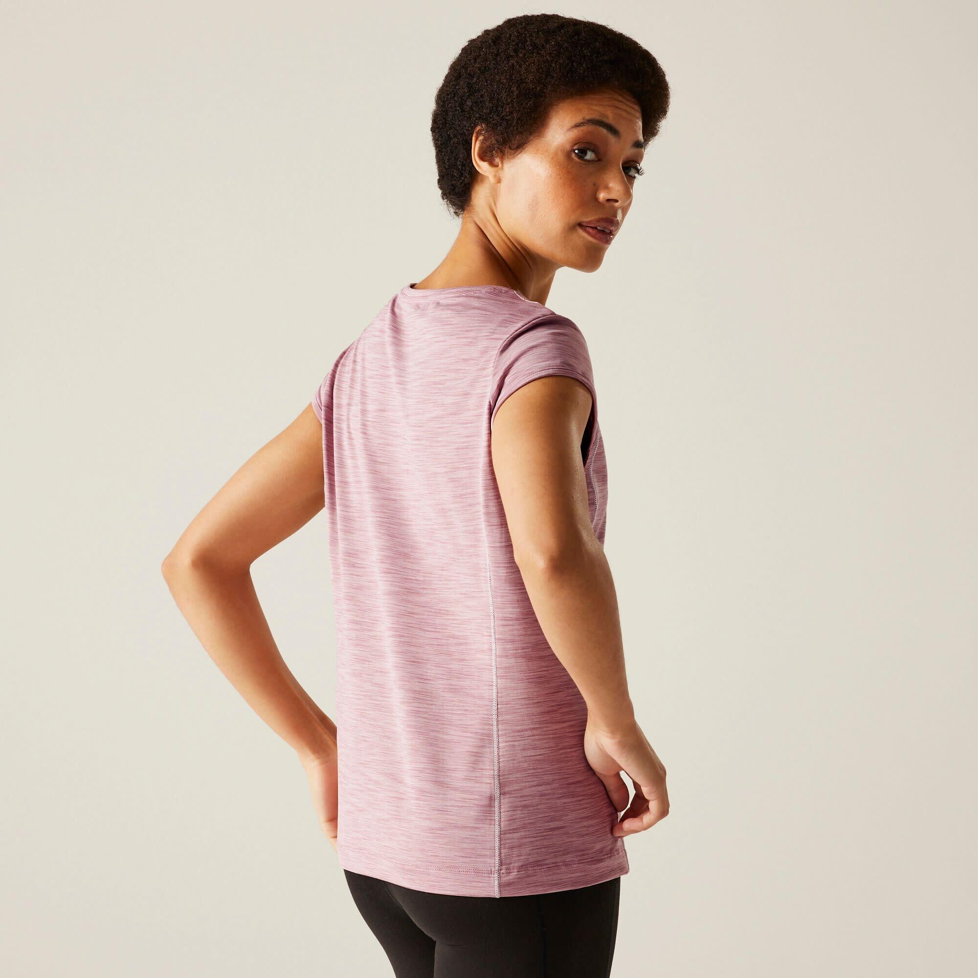 T Shirts Et Chemises Femme - REGATTA Hyperdimension II  W - Lilas 3/7