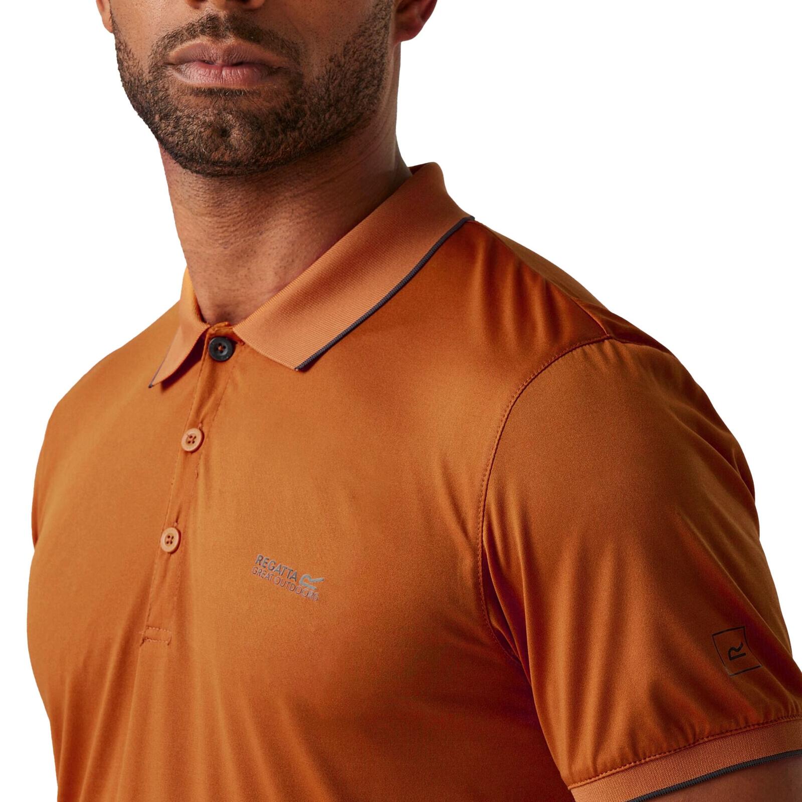 Poloshirt schnelltrocknend feuchtigkeitsableitend atmungsaktiv Herren - Remex II 3/6