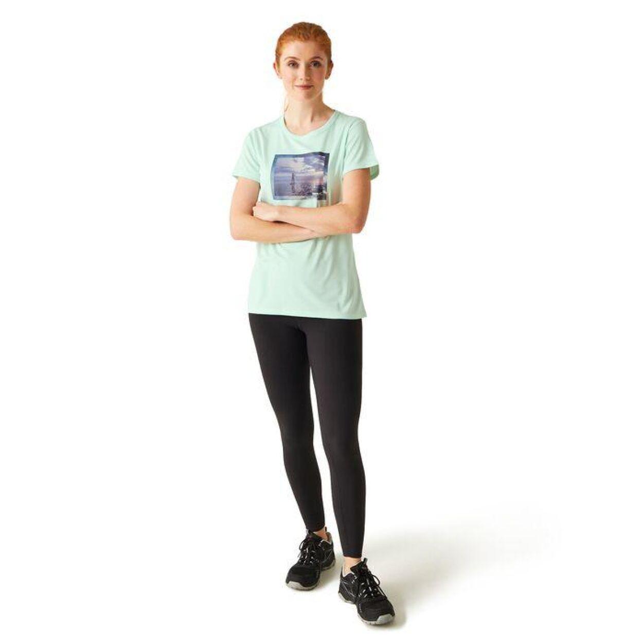 REGATTA Regatta T-Shirts Wmn Fingal VIII  Femmes Bleached Aqua 3/7