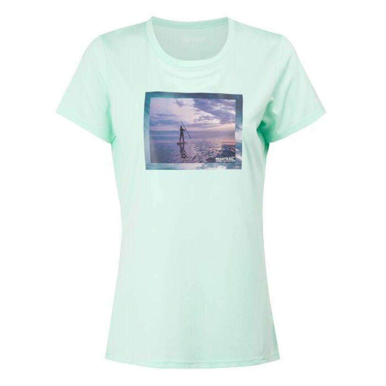 REGATTA Regatta T-Shirts Wmn Fingal VIII  Femmes Bleached Aqua 5/7
