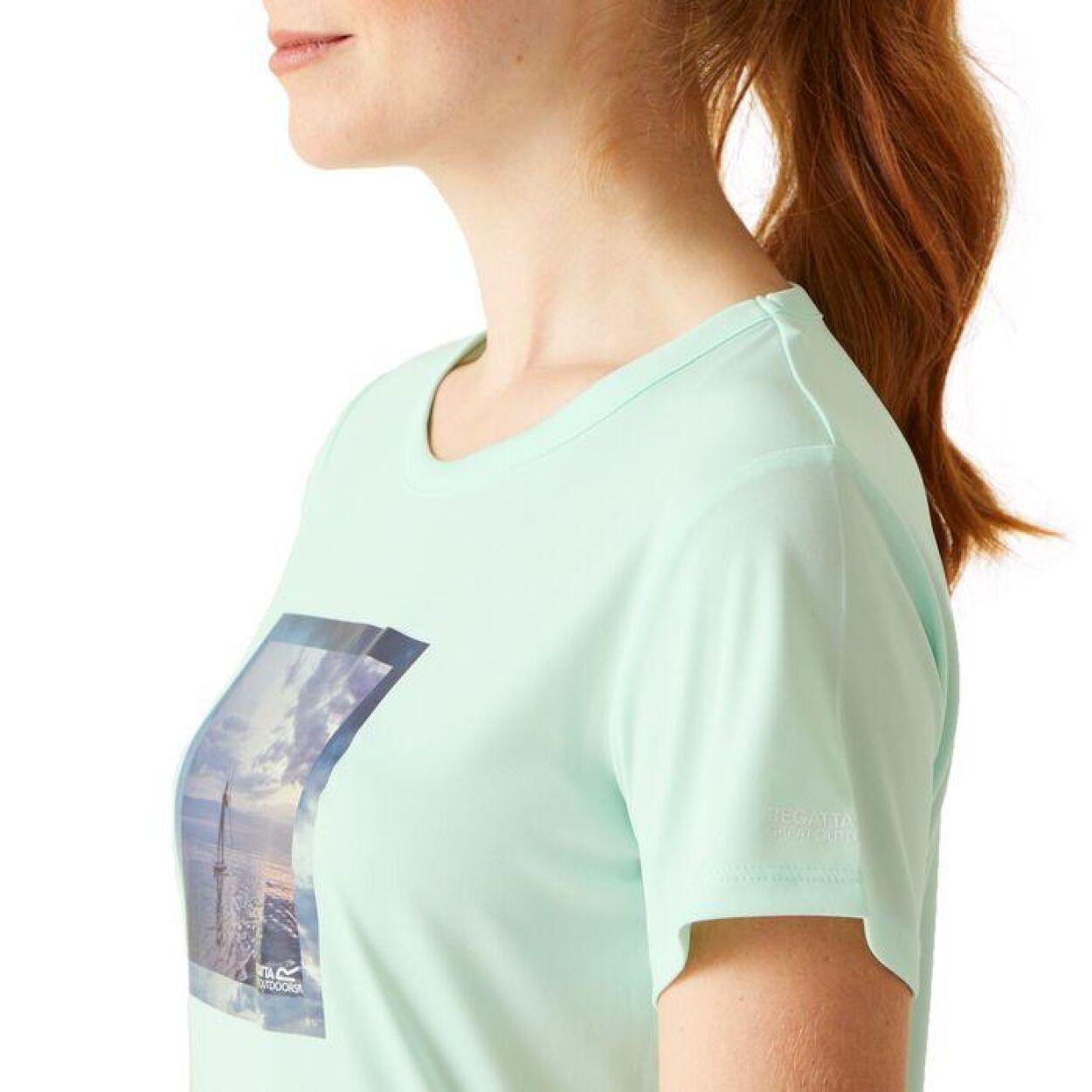 REGATTA Regatta T-Shirts Wmn Fingal VIII  Femmes Bleached Aqua 4/7