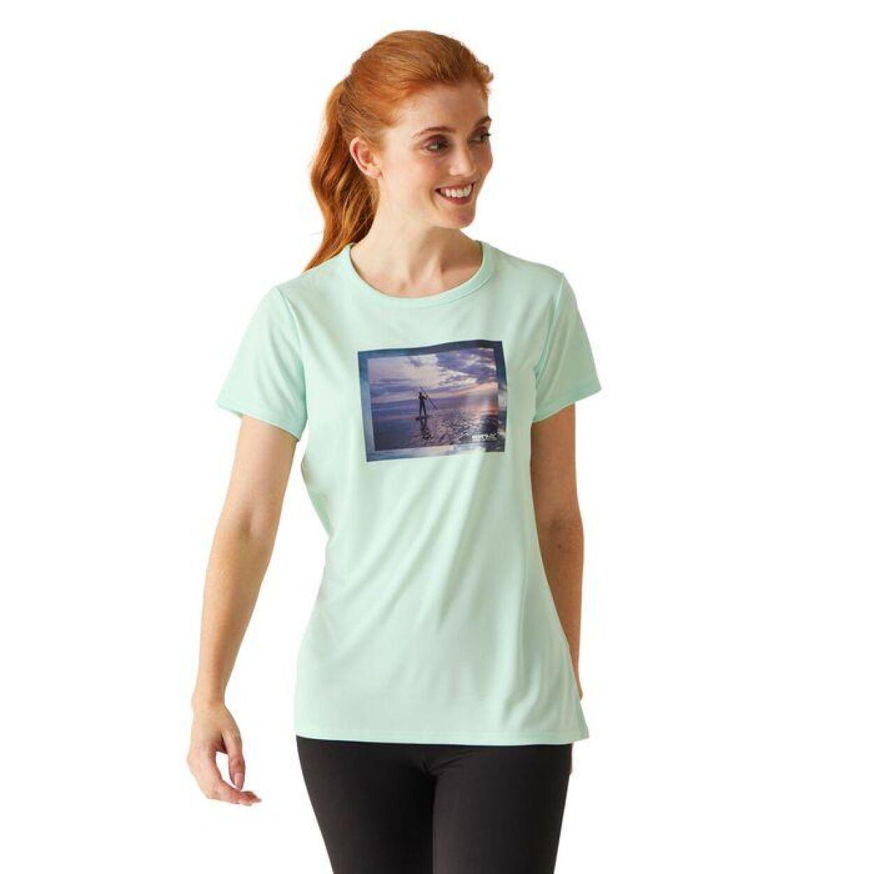 REGATTA Regatta T-Shirts Wmn Fingal VIII  Femmes Bleached Aqua 1/7