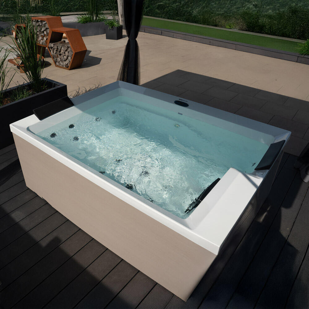 Outdoor Whirlpool NIMBUS DELUXE PURE 190 x 140 cm für 2 Personen 2/7