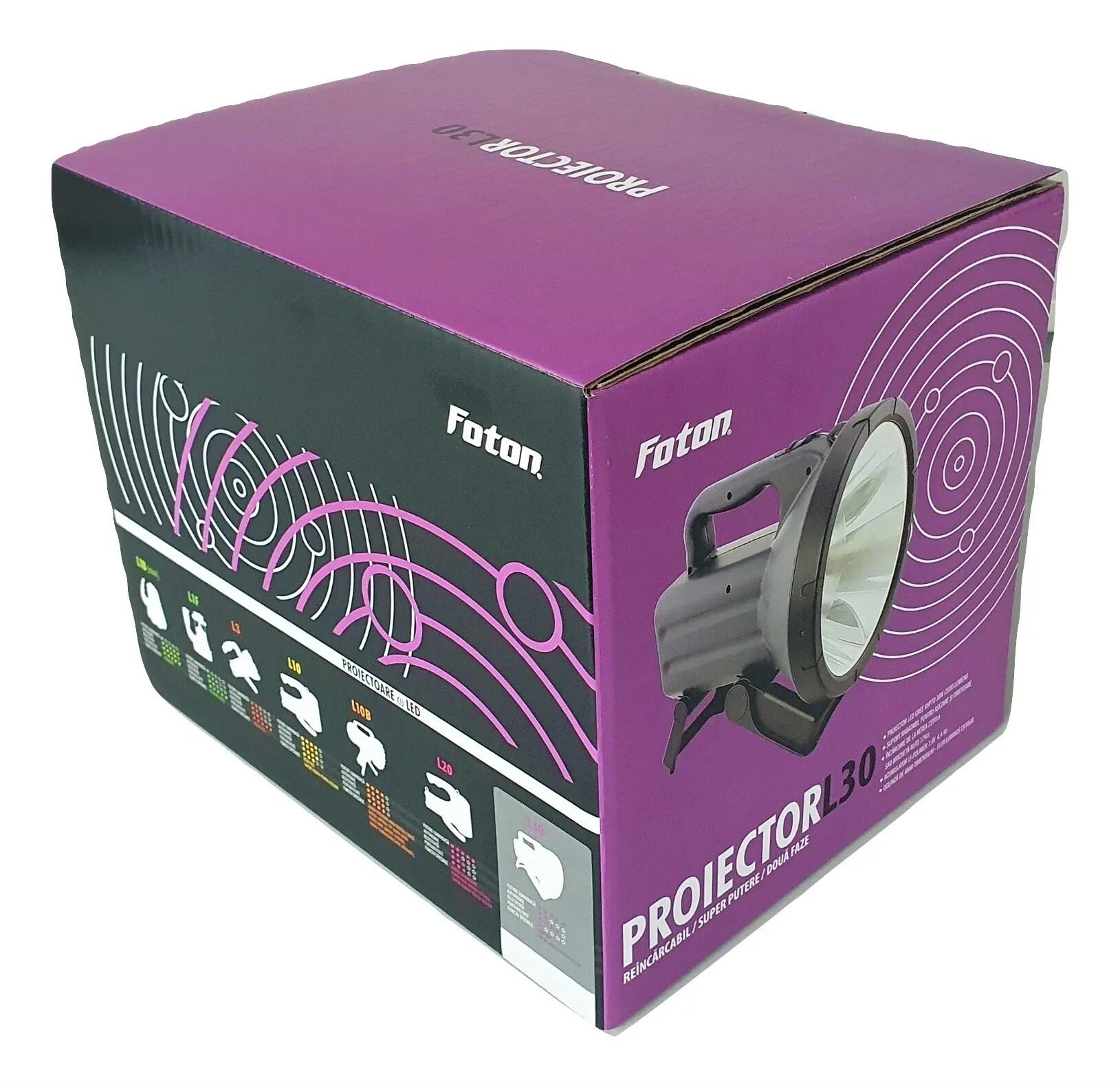 Proiector reincarcabil Foton L30 LED 30W 2000 lumeni 5/5
