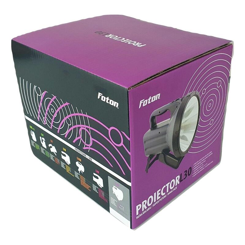 Proiector reincarcabil Foton L30 LED 30W 2000 lumeni
