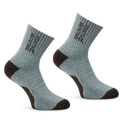 Chaussette Randonnée en Bambou Regatta "Womens Bamboo Sock 2 Pack" Gris 36 - 38