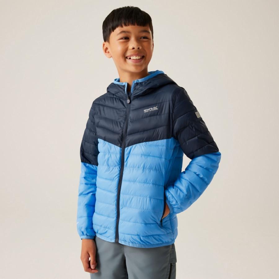 Kinderjas met capuchon Regatta Hillpack III 5/6