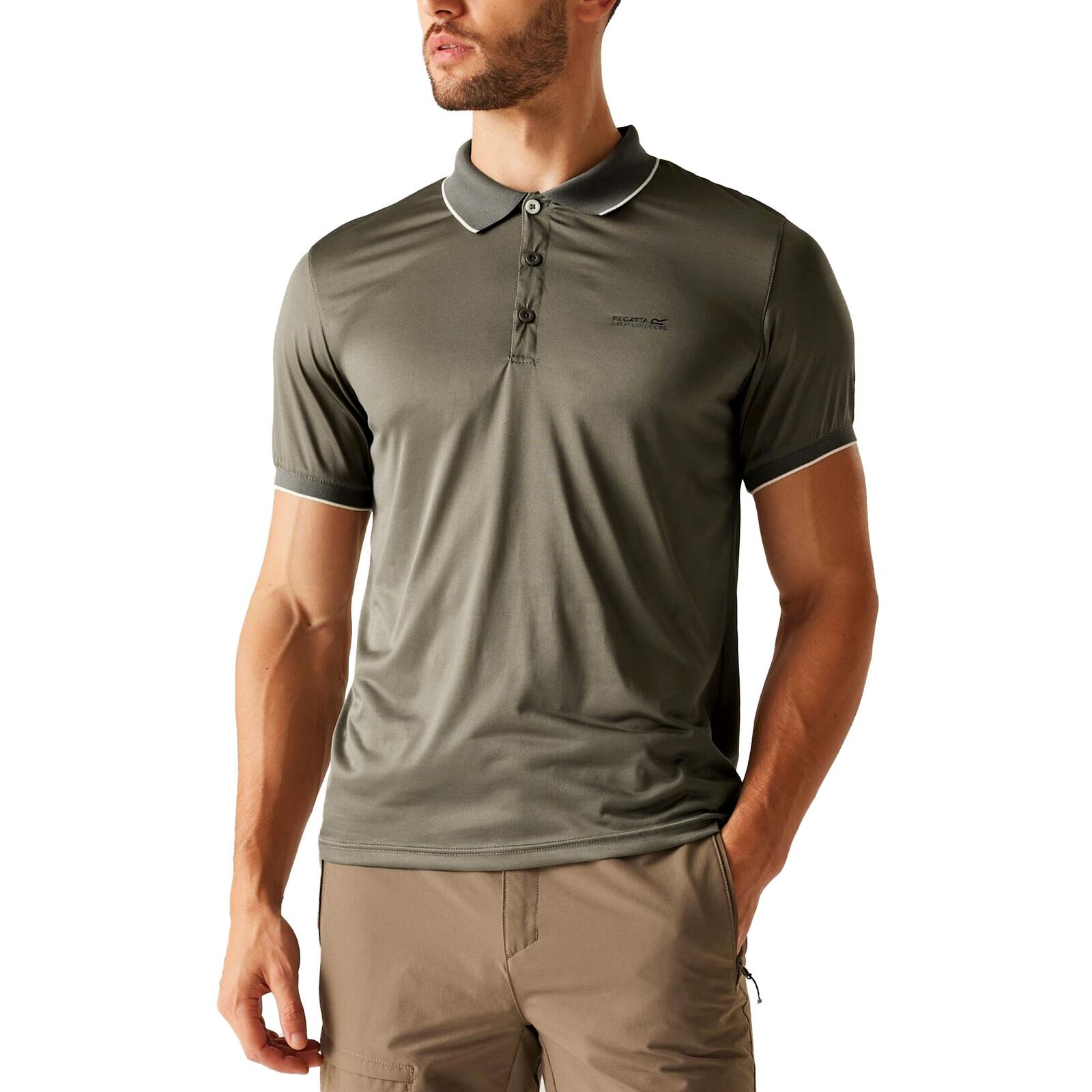 Poloshirt schnelltrocknend feuchtigkeitsableitend atmungsaktiv Herren - Remex II 5/7