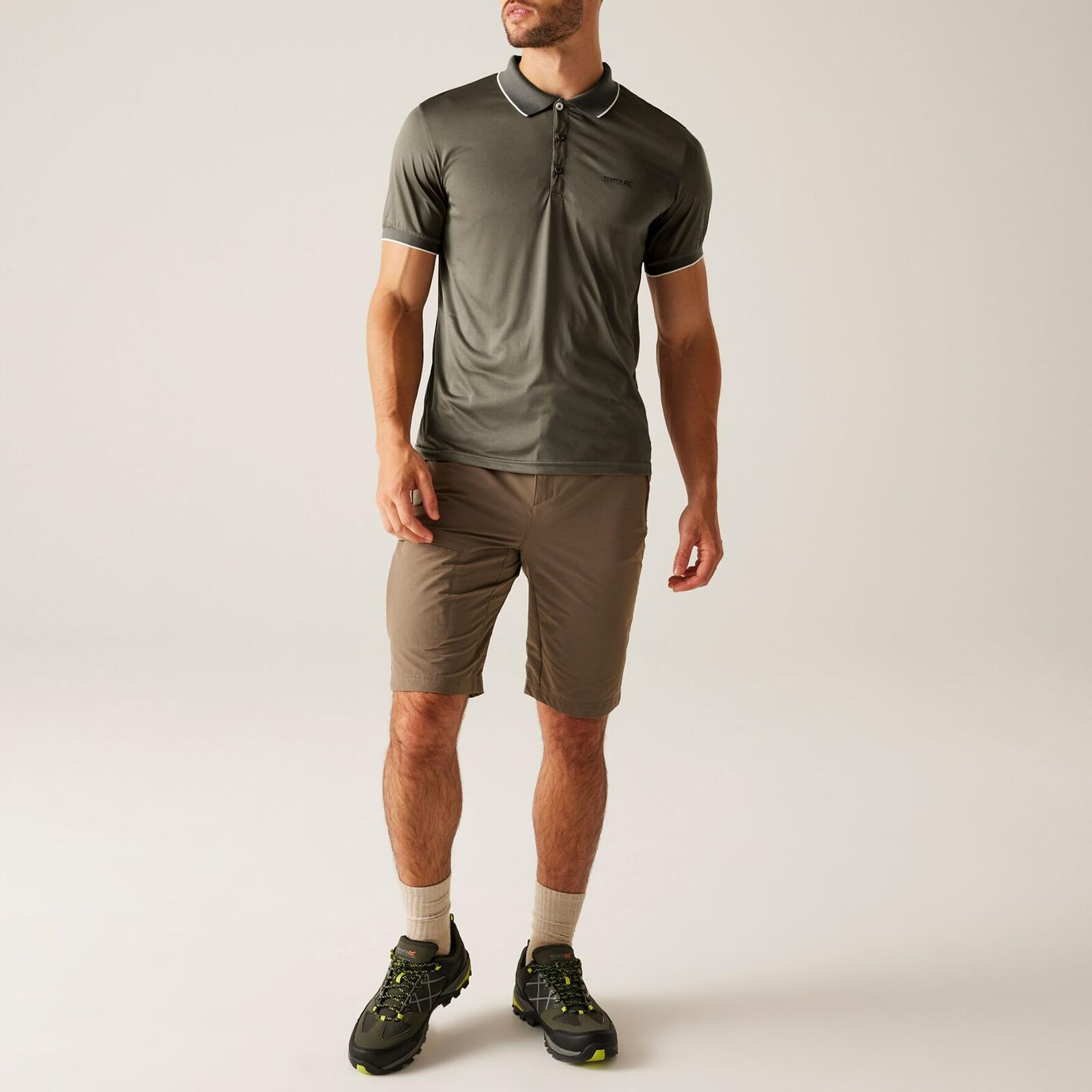 Poloshirt schnelltrocknend feuchtigkeitsableitend atmungsaktiv Herren - Remex II 6/7