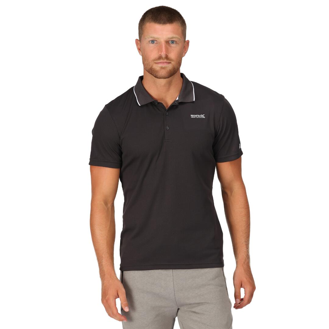 Heren Maverik V sneldrogende polo 3/7