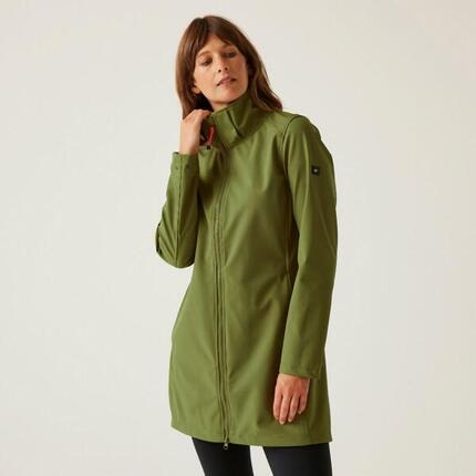 Veste randonnée - Carisbrooke Softshell vert femme