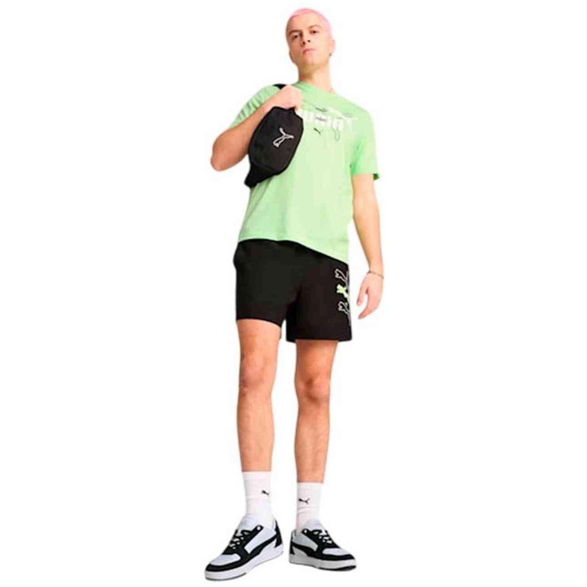 Pantalon corto Puma modelo 684673-01 para hombre 3/4