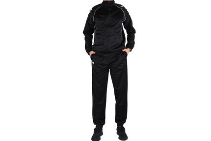 Kappa Ephraim Training Suit, Homme, Football, ensemble de survłtement, noir